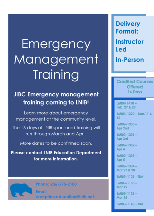 Emergency Management Training revised Feb 20 24