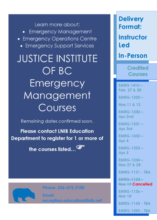 Emergency Management Training revised Mar 4 24