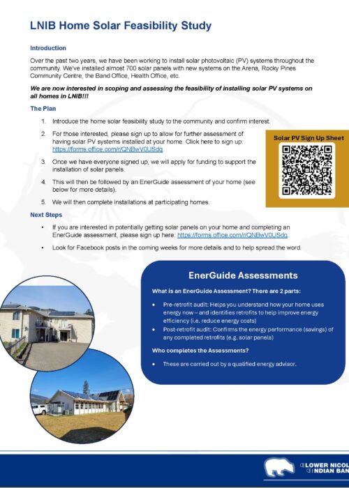 Residential Solar Feasibility Study One Pager