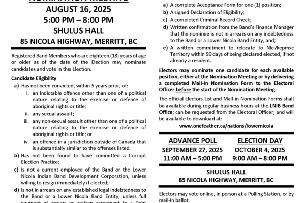 LNIB - Notice of Nomination Meeting FINAL